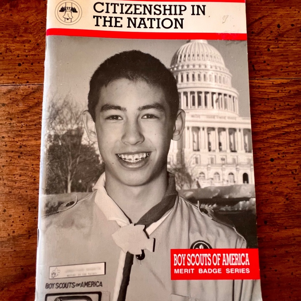 Vintage Boy Scouts of America, Merit Badge: CITIZENSHIP in the NATION 2006